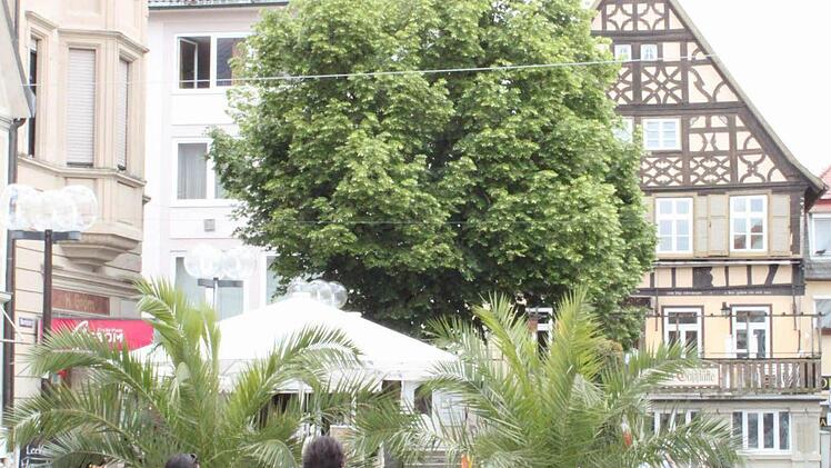 Bleibt: Die Linde am Ende der Oberen Marktstraße.
