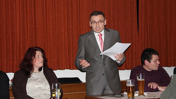 Reiner Mönch bei seinen grundsätzlichen Ausführungen.