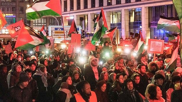 Propal&auml;stinensische Demonstrationen - Hamburg