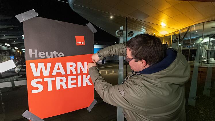 Verdi-Warnstreiks im Luftverkehr