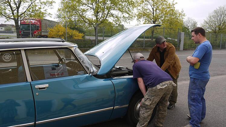 Auf das Innenleben kommt es an, auch bei einem Oldtimer.  Fotos: Pauline Lindner