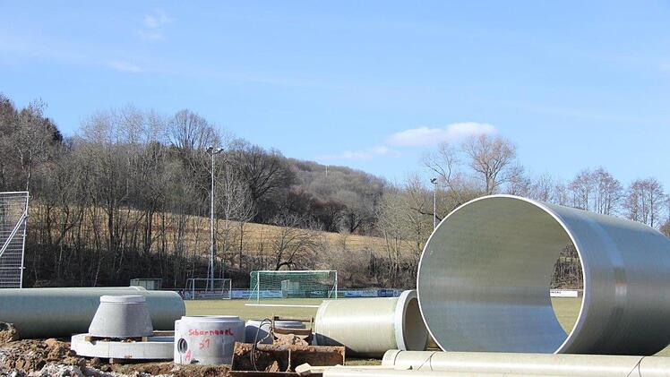 Die Rohre vor dem Einbau Foto: PR