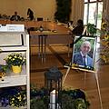 Die Bevölkerung kann sich im Foyer des Rathauses von Heinrich Süß verabschieden. Foto: Richard Sänger