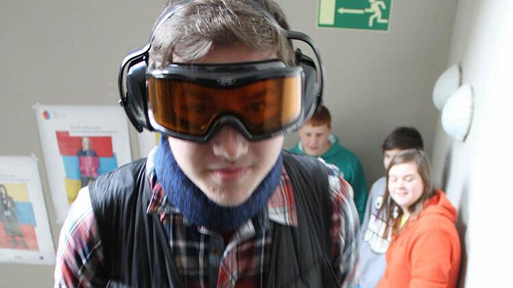So sieht ein 15-Jähriger aus, der sich wie ein 80-Jähriger fühlt: Alexander Pfannstill am Ende eines beschwerichen Aufstiegs. Foto: Thomas Ahnert