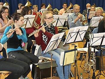 Die Dorfmusik Rugendorf ist fit für ihre nächsten Auftritte. Foto: Klaus-Peter Wulf