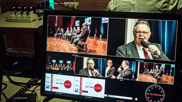 Impressionen vom Coburger Regionentalk zur Landratswahl im KongresshausFoto: Jochen Berger
