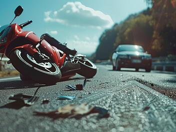 Motorradunfall in Treuchtlingen