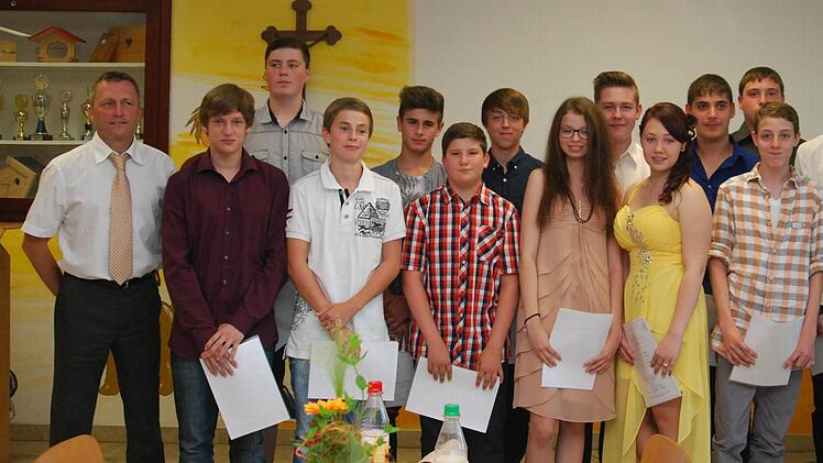 Gruppenfoto der Absolventen
