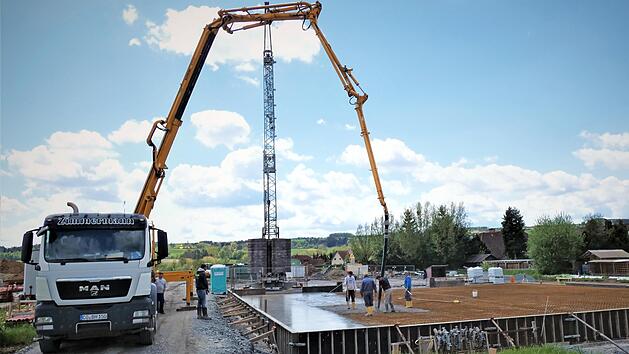 Das aufsteigende Grundwasser sorgt beim Bau der Kindertagesst&auml;tte "M&auml;useparadies" f&uuml;r erhebliche Mehrkosten.