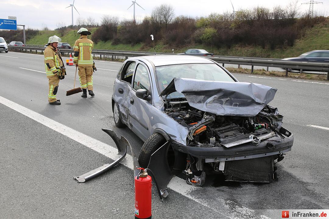 Unfall auf der A9 bei Münchberg – Verursacher geflüchtet