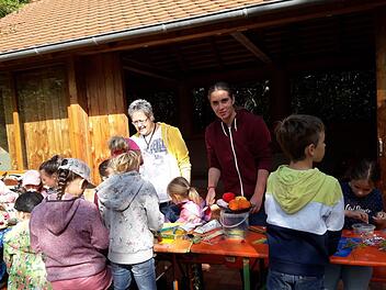 Ferienspa&szlig; in Ebenhausen.Nadine Schmitt