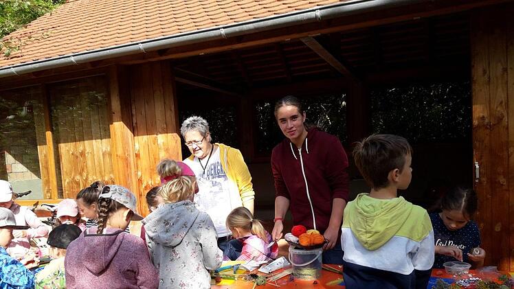 Ferienspa&szlig; in Ebenhausen.Nadine Schmitt