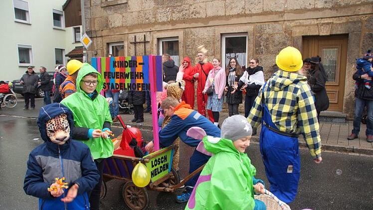 Die Kinderfeuer-Wehr Stadelhofen Foto: Joseph Beck