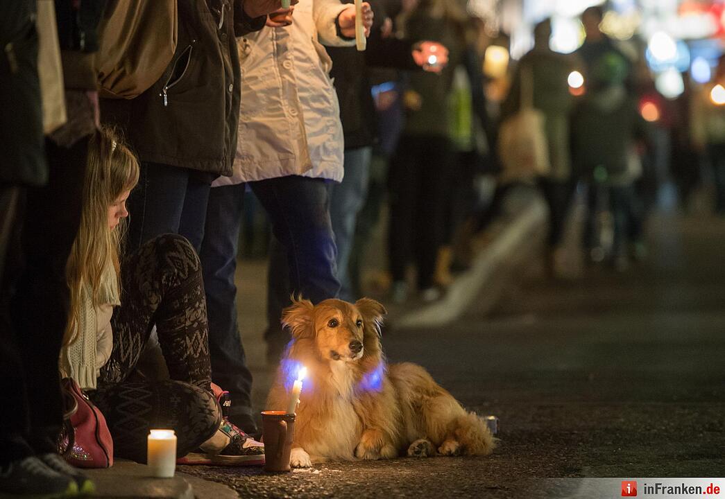 Lichterkette München - Berlin
