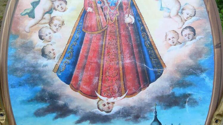 Wallfahrtsbild des Pilgerganges von Eger nach Marienweiher. Foto: privat