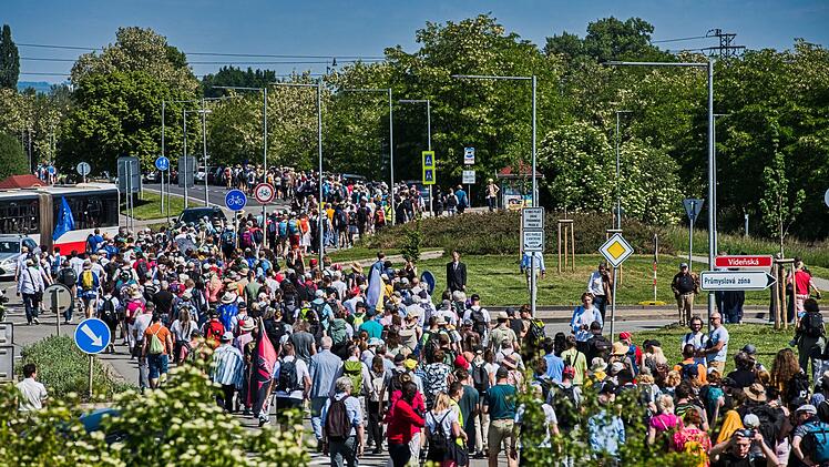 76. Sudetendeutscher Tag in Tschechien - Pohorelice