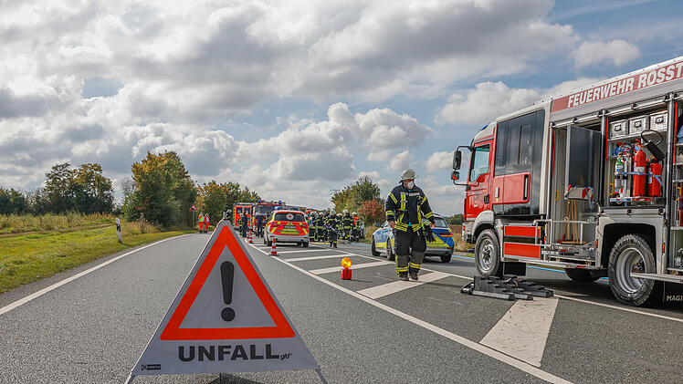 Kleinkind nach Unfall schwer verletz