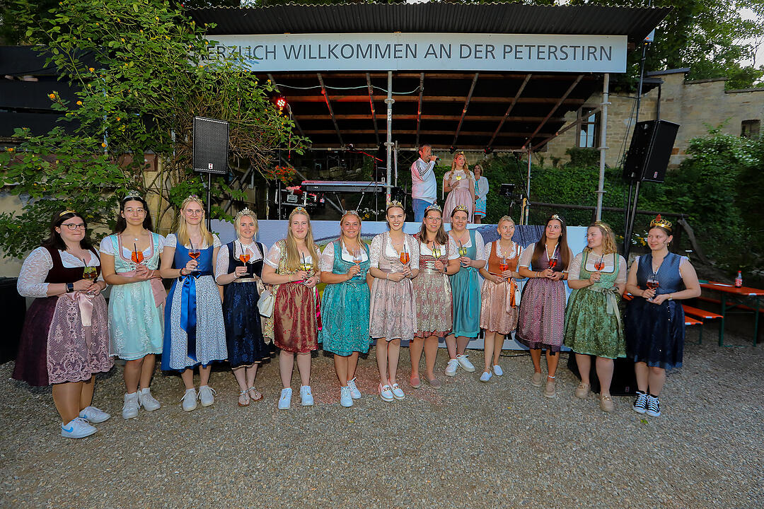 Die Fränkischen Weinprinzessinnen waren zu Gast!