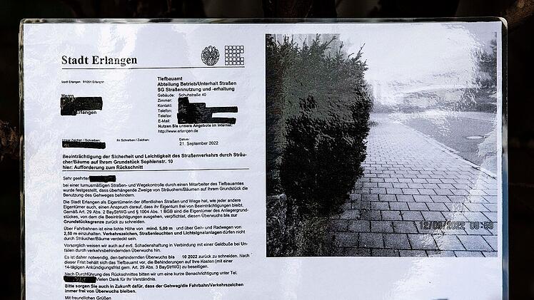 Stadt Erlangen verlangt Busch-Beschneidung - Hotel reagiert mit Humor: "Sch&auml;me mich f&uuml;r diesen Anblick"