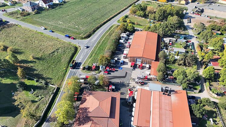 Brennender Sp&auml;nebunker in Wiesentheid: 19 Stunden langer Einsatz