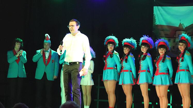 Matthias Goß als Vorsitzender der CSU bei der BegrüßungJohanna Blum