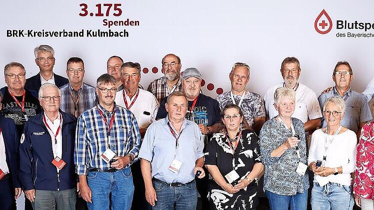 Die Geehrten aus dem Bereich Hof/Kulmbach