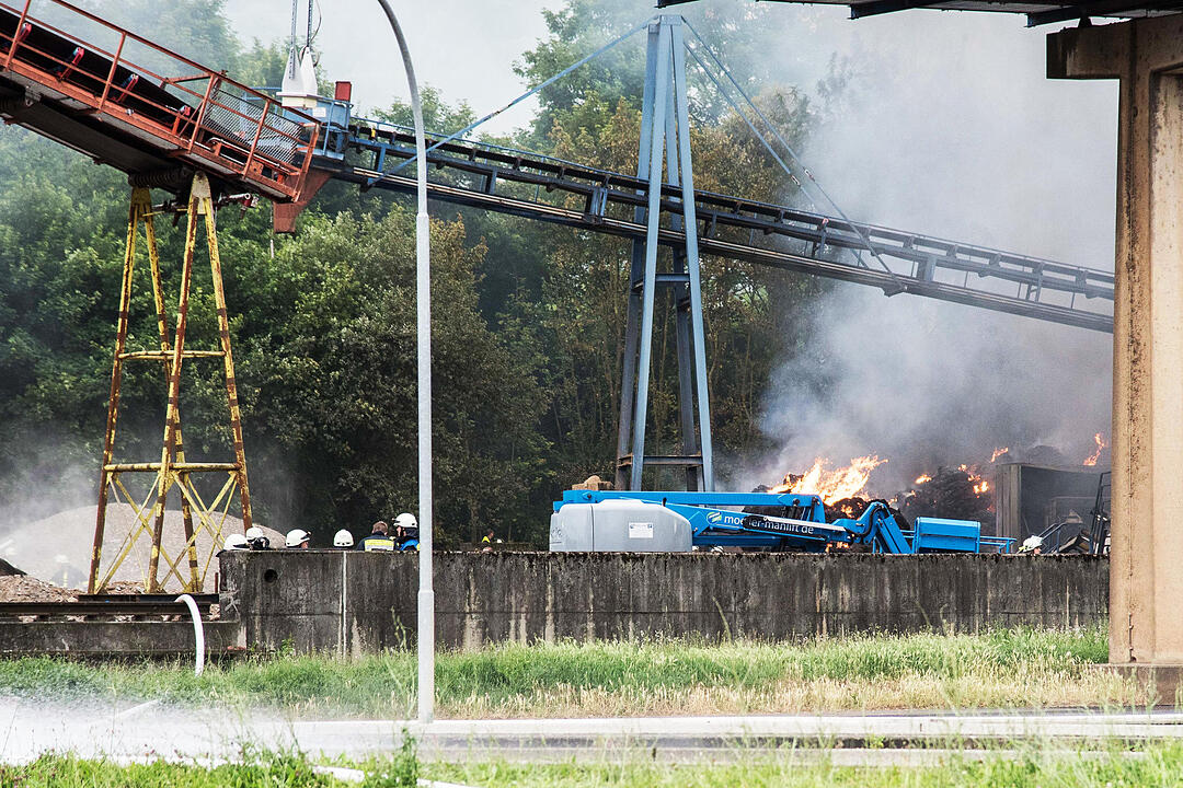 Großbrand in Ochsenfurt