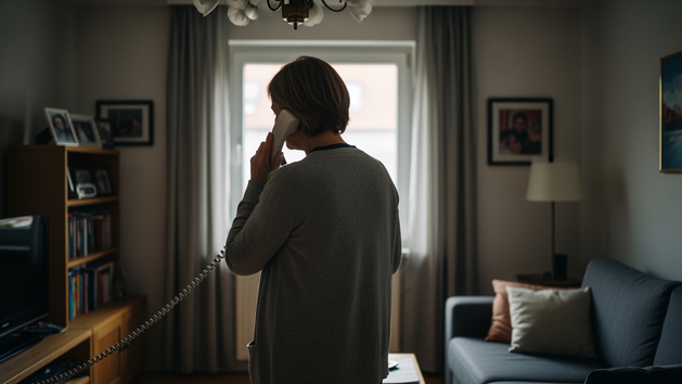 Telefonbetrug, Betr&uuml;ger (Symbolbild)