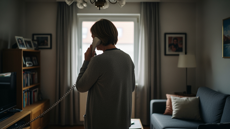 Telefonbetrug, Betr&uuml;ger (Symbolbild)