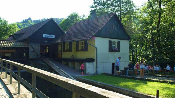 Die Teichmühle - ein Anziehungspunkt für jung und alt.  Foto: Lang