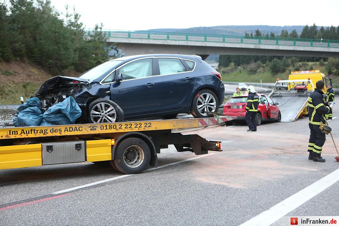 Geisterfahrer-Unfall auf der A73