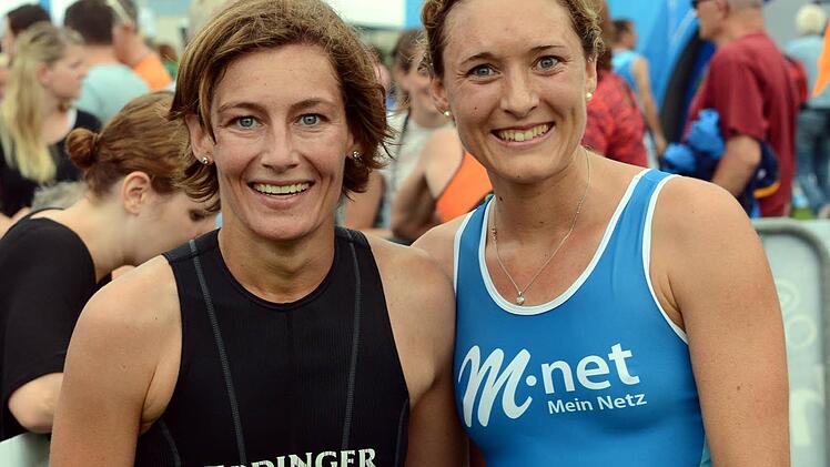 Julia Jehle (li.) und Claudia Mai mussten sich lediglich Lena Gottwald geschlagen geben. Foto: herzopress