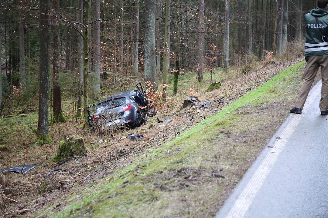 Tödlicher Unfall auf B85