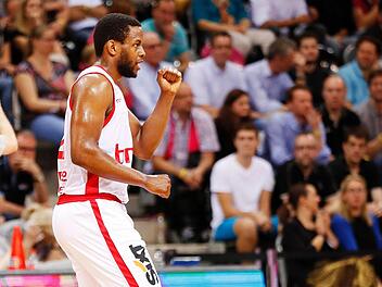 Brose Bamberg beendet mit dem 76:67-Sieg in Bonn die Viertelfinalserie und trifft nun im Halbfinale auf den bayerischen Rivalen FC Bayern München. Foto: Daniel Löb