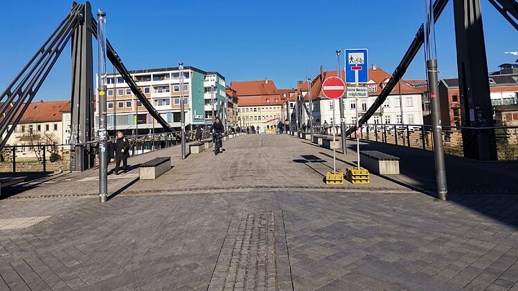 Bamberger Kettenbrücke ab Freitag für KFZ-Verkehr gesperrt