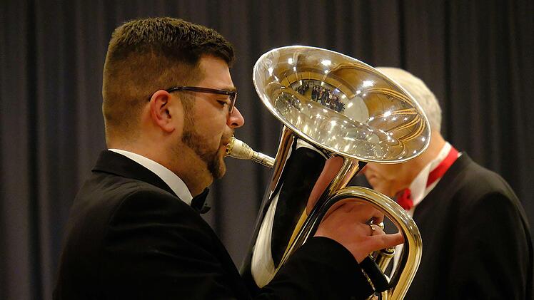 Tobias Hauenstein mit seinem Euphonium. Gerd Schaar