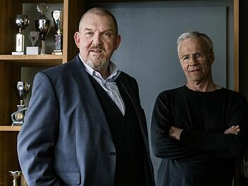 Freddy Schenk (Dietmar B&auml;r, links) und Max Ballauf (Klaus J. Behrendt) haben es mit einem vertrackten Fall zu tun. Ihre Verd&auml;chtigen sagen offenbar &ouml;fter mal nicht die Wahrheit? K&ouml;nnen Freddy und Max ihr G&auml;ste auf dem Revier knacken?