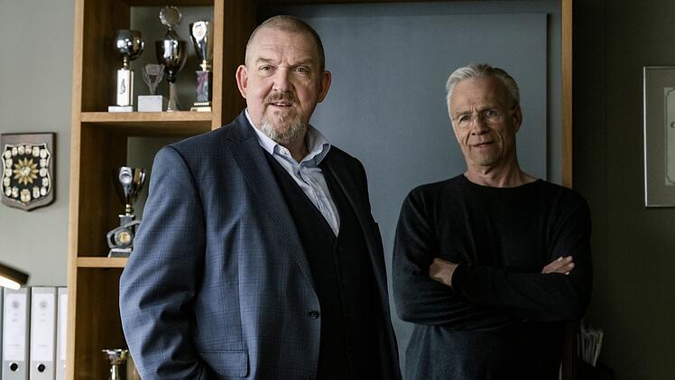 Freddy Schenk (Dietmar B&auml;r, links) und Max Ballauf (Klaus J. Behrendt) haben es mit einem vertrackten Fall zu tun. Ihre Verd&auml;chtigen sagen offenbar &ouml;fter mal nicht die Wahrheit? K&ouml;nnen Freddy und Max ihr G&auml;ste auf dem Revier knacken?