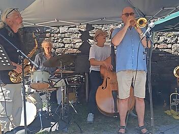 Auf der Trimburg wurde wieder gejazzt.