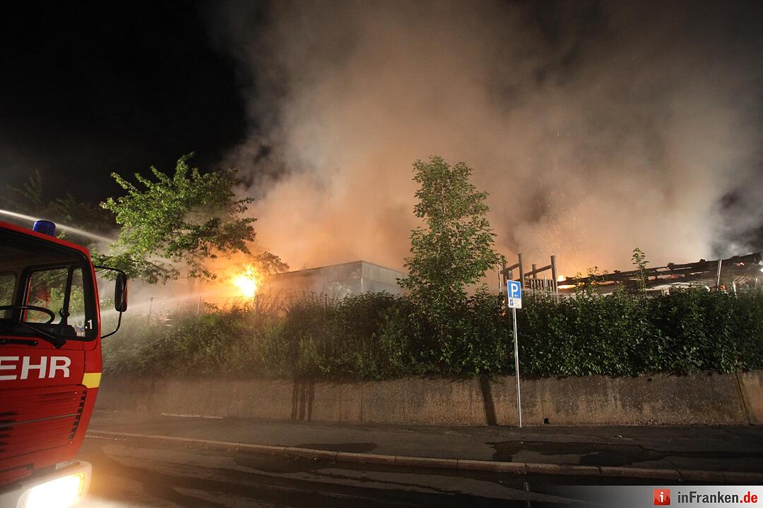 Verheerender GroÃŸbrand vernichtet Kulmbacher Kindergarten