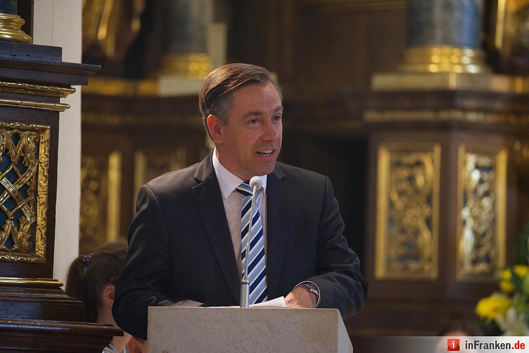 Nach einjähriger Kirchensanierung: Hannberg feiert die Wiedereröffnung der Wehrkirche der Pfarrei Geburt Mariens Hannberg