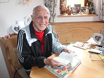 Rudolf Hannawacker war von 31 Wallfahrten 28 mal dabei. Auch am Donnerstag, 16. Mai wird er mit seinen 82 Jahren wieder dabei sein.Kerstin V&auml;th