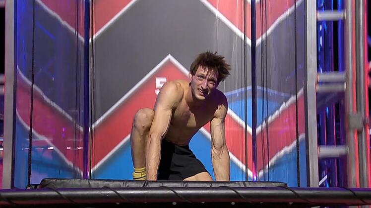 So sieht ein Sieger aus. Moritz Hans war im Pacrours nicht zu &uuml;bertrumpfen und holte sich als Tagesschnellster die "Speed-Pr&auml;mie" von 10.000 Euro.