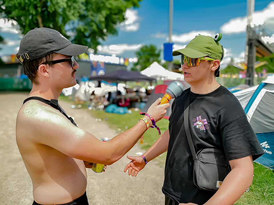 So schön war es bei Rock im Park am Samstag - Camping