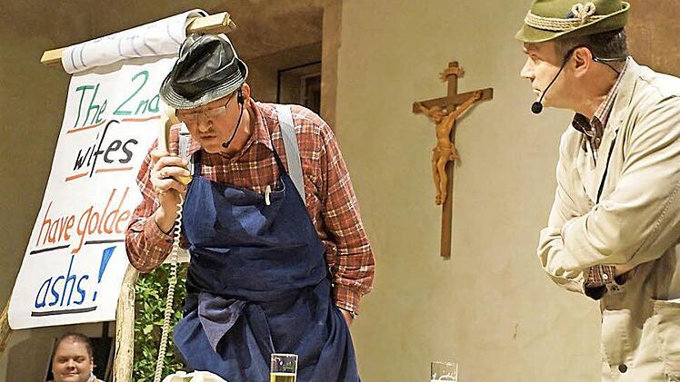 Gotthold und Eustach beim Englischunterricht Foto: Anton Then