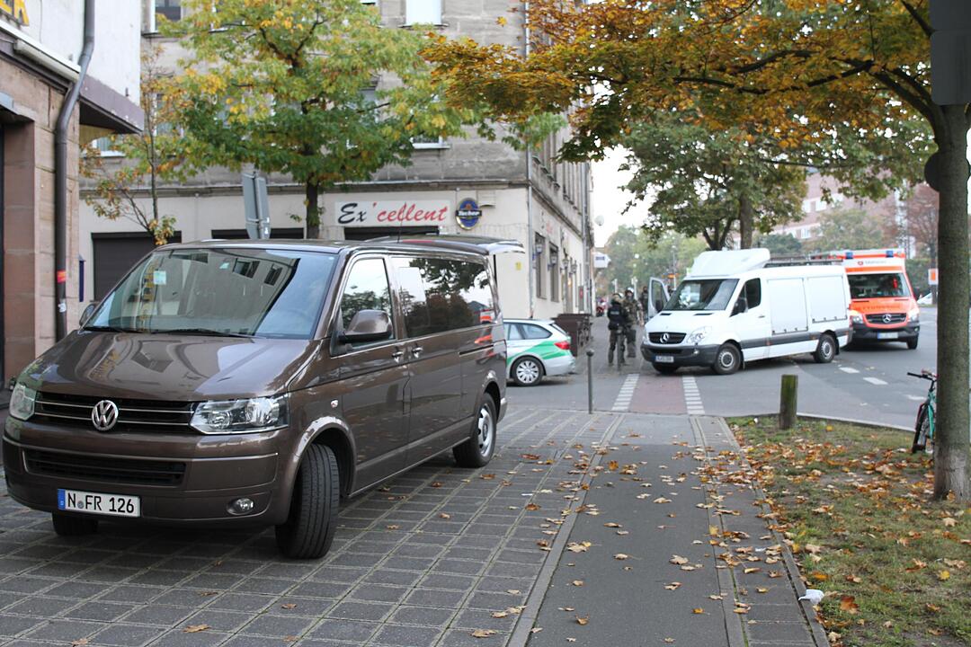 SEK-Einsatz in Nürnberger Südstadt