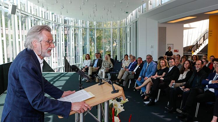 Eröffnung der Großplastikenausstellung von Rui Chafes in Bamberg am 12. Mai 2018. Foto: Matthias Hoch
