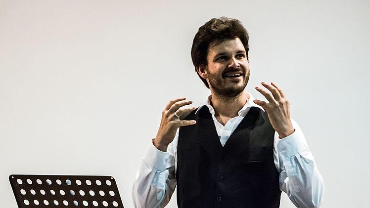 Die Pianistin Kyoko Frank und der Bariton Franz Xaver Schlecht als Rezitator gestalteten das Stipendiatenkonzert des Richard-Wagner-Verbands Coburg.Jochen Berger