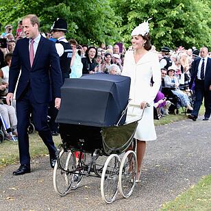 Princess Charlotte Christening in Sandringham