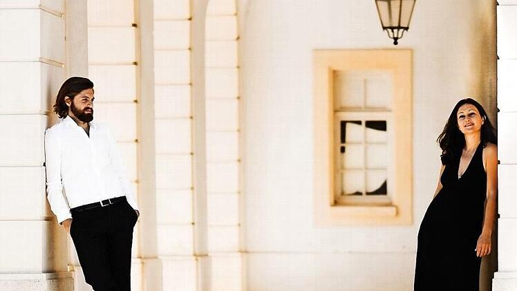 Der Bariton Konstantin Krimmel und die Pianistin Doriana Tchakarova Foto: privat